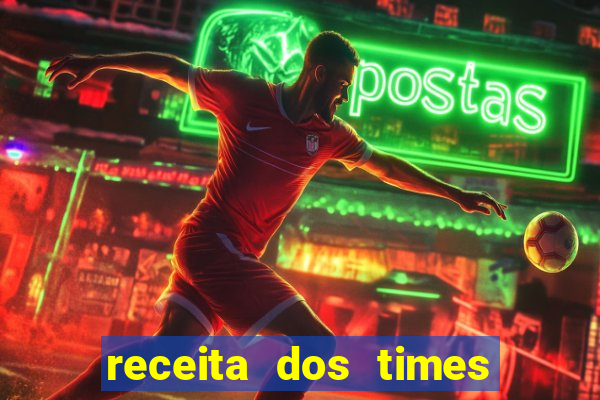 receita dos times brasileiros 2024